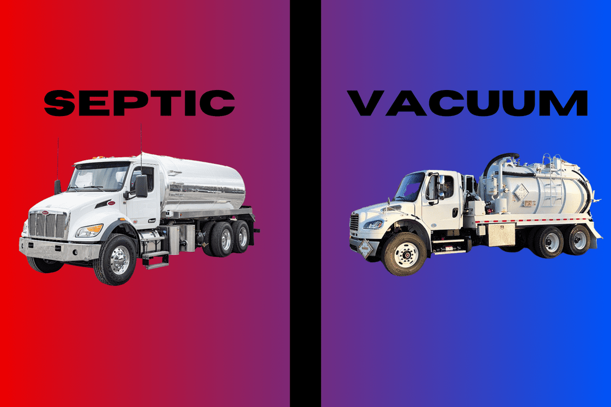 Septic Trucks vs. Vacuum Trucks: What’s the Difference?
