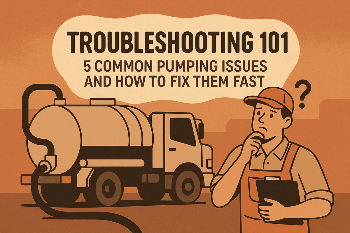 Troubleshooting 101: 5 Common Pumping Issues and How to Fix Them Fast