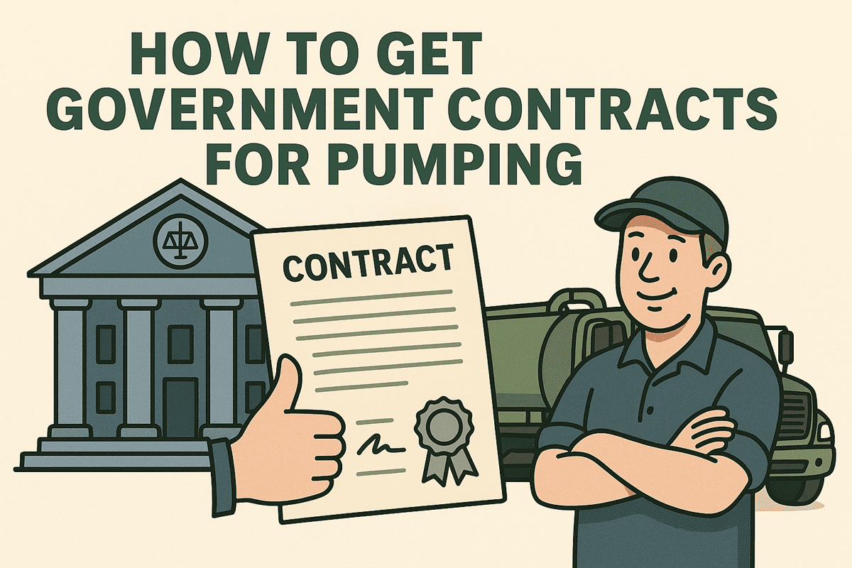 How to Win Government Contracts for Septic Pumping Work