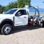 2025 Ford F-550 Sewer / Septic Truck - Iron-Vac 1250 Gallon Polished Aluminum Tank Body