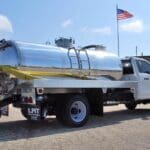 2025 Ford F-550 Sewer / Septic Truck - Iron-Vac 1250 Gallon Polished Aluminum Tank Body