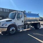 IN STOCK - 2026 Freightliner M2 Sewer / Septic Truck - Iron-Vac 2100 Gallon Aluminum Tank Tank Body