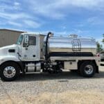 2025 Mack MD6 Sewer / Septic Truck - Iron-Vac 2100 Gallon Polished Aluminum Tank Tank Body