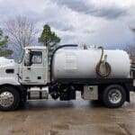 2025 Mack MD6 Sewer / Septic Truck - Iron-Vac 1500/500 Gallon Carbon Steel Tank Tank Body