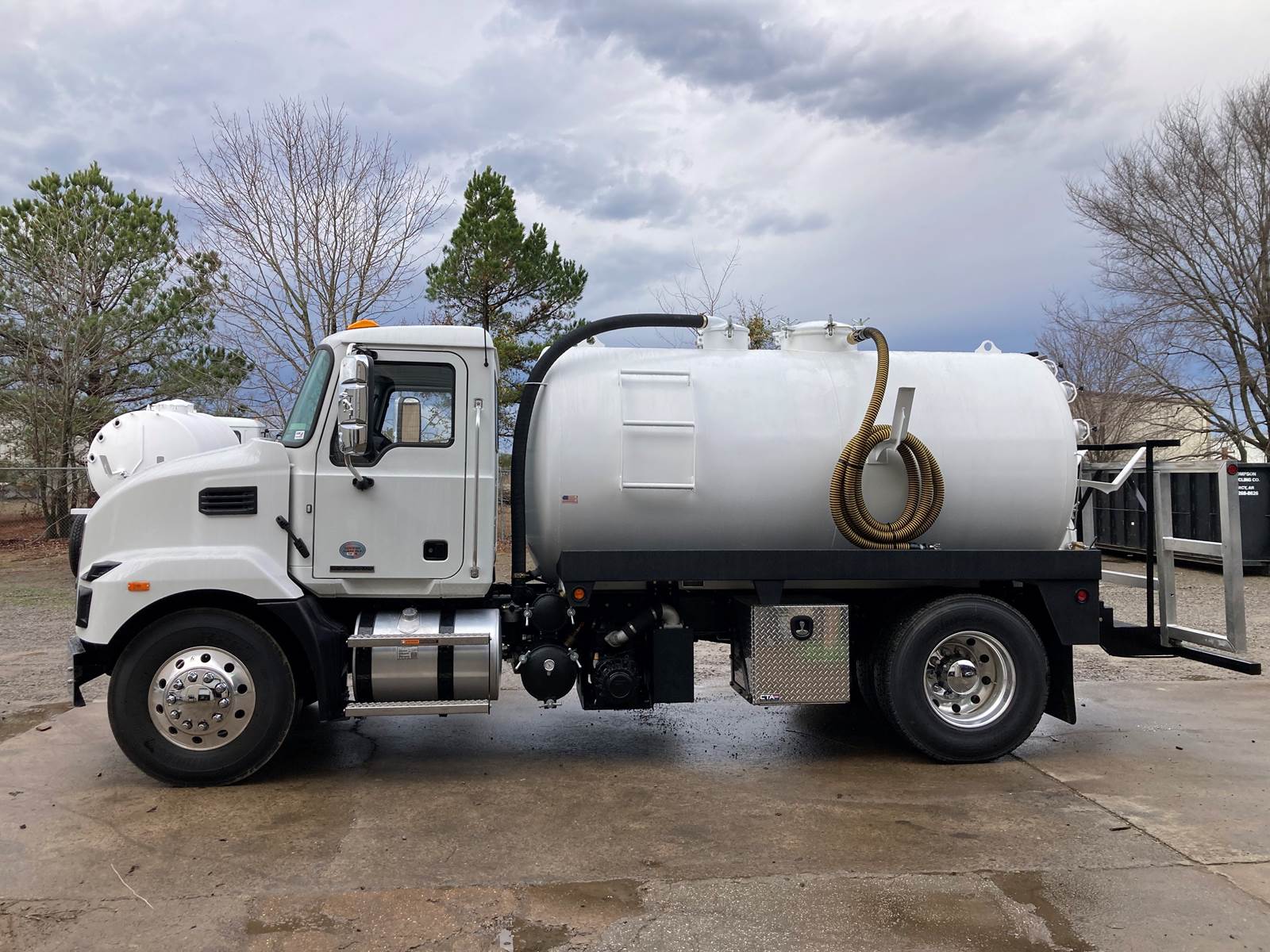 2025 Mack MD6 Sewer / Septic Truck - Iron-Vac 1500/500 Gallon Carbon Steel Tank Tank Body