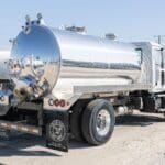 IN STOCK - 2025 Mack MD6 Sewer / Septic Truck - Iron-Vac 2100 Gallon Polished Aluminum Tank Tank Body