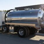 2026 Peterbilt 536 Sewer / Septic Truck - Iron-Vac 2100 Gallon Polished Aluminum Tank Tank Body