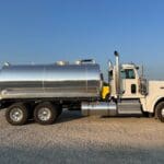 2024 Peterbilt 389 Sewer / Septic Truck - Iron-Vac 4200 Gallon Polished Aluminum Tank Tank Body