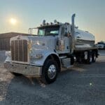 2024 Peterbilt 389 Sewer / Septic Truck - Iron-Vac 4200 Gallon Polished Aluminum Tank Tank Body