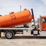 2014 Peterbilt 337 Sewer / Septic Truck - Iron-Vac 2500 Gallon Carbon Steel Tank Tank Body