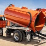 2014 Peterbilt 337 Sewer / Septic Truck - Iron-Vac 2500 Gallon Carbon Steel Tank Tank Body