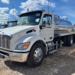 2025 Peterbilt 537 Sewer / Septic Truck - Iron-Vac 2500 Gallon Aluminum Tank Tank Body