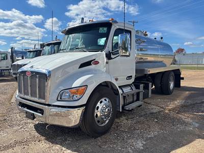 2025 Peterbilt 537 Sewer / Septic Truck - Iron-Vac 2500 Gallon Aluminum Tank Tank Body