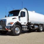 2025 Peterbilt 548 Sewer / Septic Truck - Iron-Vac 4200 Gallon Carbon Steel Vacuum Tank Tank Body