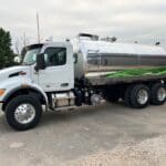 2025 Peterbilt 548 Sewer / Septic Truck - Iron-Vac 4000 Gallon Aluminum Tank Tank Body