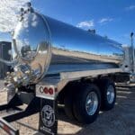 2025 Peterbilt 548 Sewer / Septic Truck - Iron-Vac 4200 Gallon Polished Aluminum Tank Tank Body