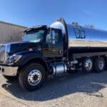 2025 International HV607 Vacuum Truck - Iron-Vac 5000 Gallon Polished Aluminum Tank Tank Body