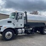 2025 Mack MD7 Vacuum Truck - Iron-Vac 2800 Polish Aluminum Tank Tank Body