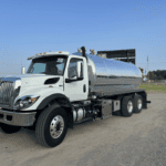 IN STOCK – 2027 International HV607 Septic Truck – Iron-Vac 4200 Gallon Aluminum Tank