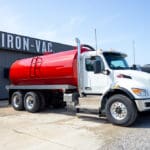 IN-STOCK 2025 Peterbilt 548 Sewer Septic Truck – 4,200 Gallon Steel Tank