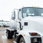 IN-STOCK 2025 Mack MD7 Sewer Septic Truck – 2,500 Gallon Hoisted Tank