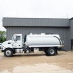 IN-STOCK 2025 Mack MD7 Sewer Septic Truck – 2,500 Gallon Hoisted Tank