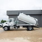 IN-STOCK 2025 Mack MD7 Sewer Septic Truck – 2,500 Gallon Hoisted Tank