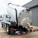 IN-STOCK 2025 Mack MD7 Sewer Septic Truck – 2,500 Gallon Hoisted Tank