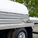 2027 Peterbilt 536 – 2,100-Gallon Polished Aluminum Septic Truck